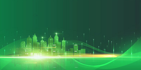 简约绿色植物清新健康农产品画册封面背景