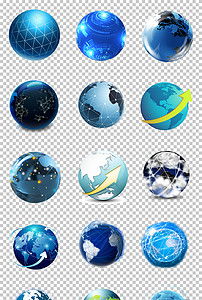 50款蓝色环保科技地球PPT与PNG素材模板下载指南